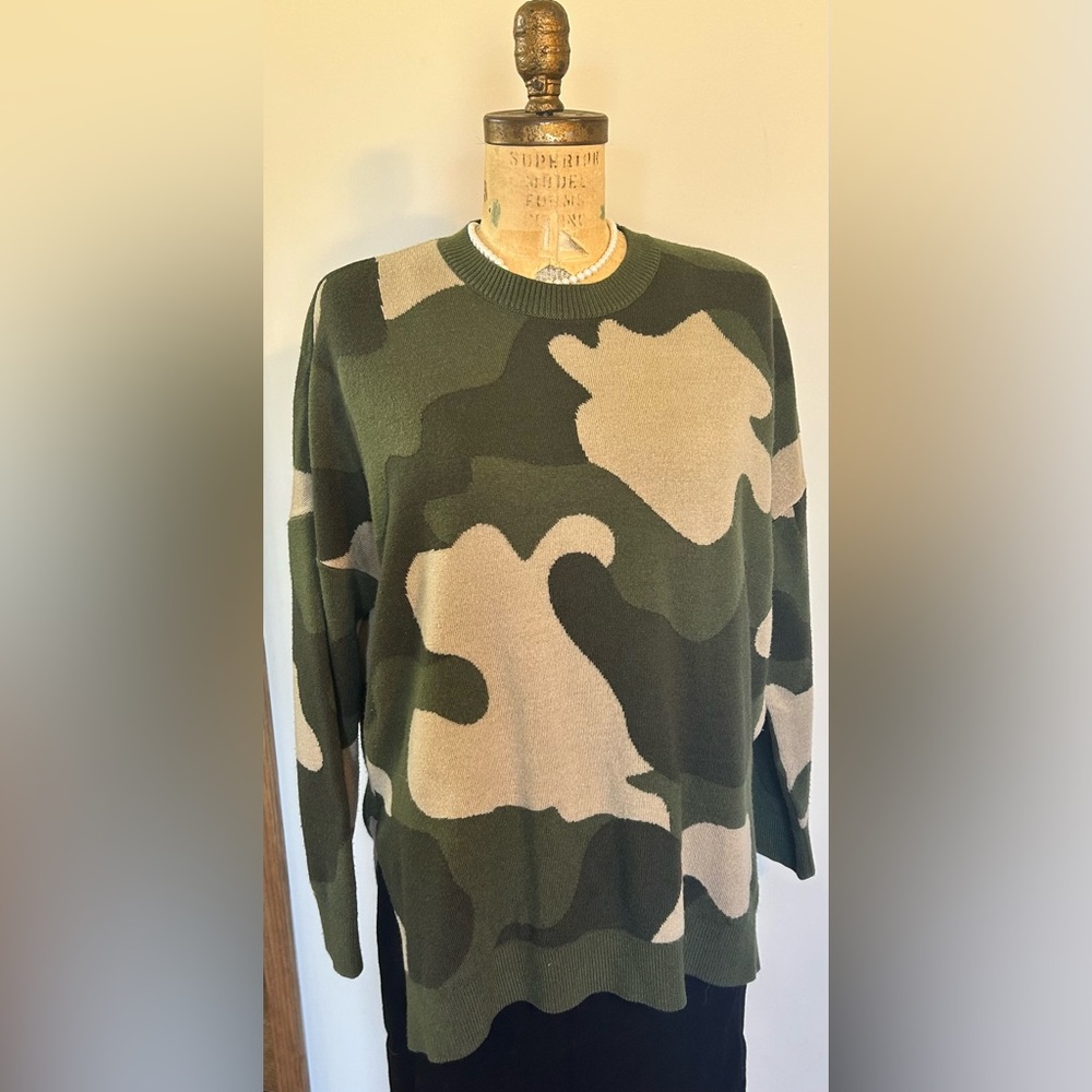 Soft Camo Sweater